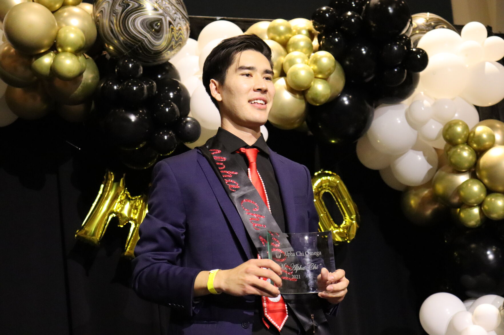 Mr. Alpha Chi winner
